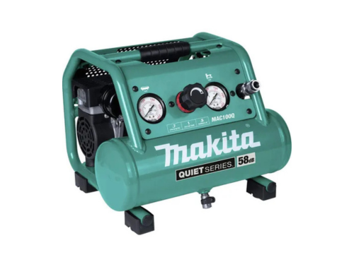 Compressor De Ar Makita Mac100q Quiet Series 1hp 4l 58db1