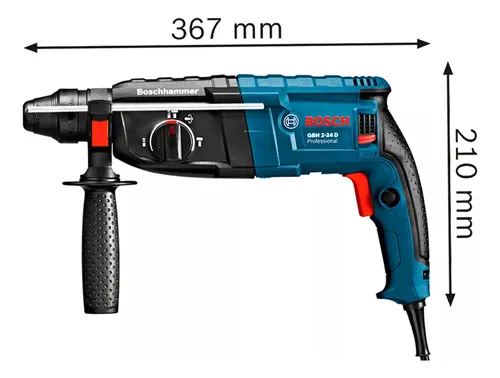 Martelo rotativo Bosch Gbh 2-24 D 820w2